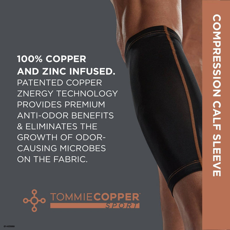 Tommie Copper Sport Compression Calf Sleeve - L/XL