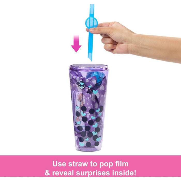 Barbie 12.7" Pop Reveal Boba Series Doll Taro Milk