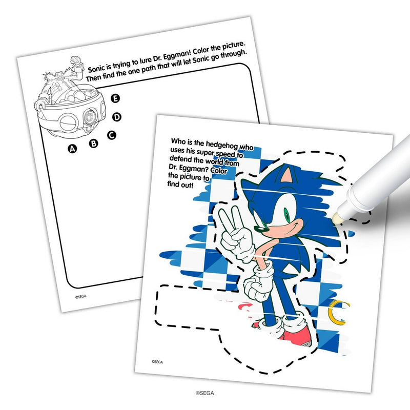 Sonic the Hedgehog Imagine Ink Book