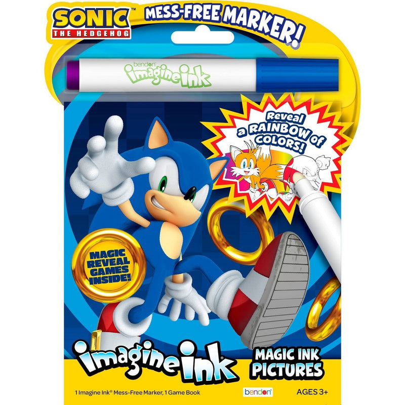 Sonic the Hedgehog Imagine Ink Book