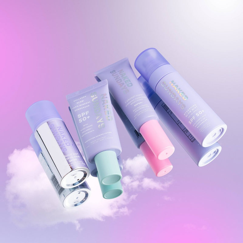 Naked Sundays Hydrating Glow Face Mist Top Up Spray - SPF50+ - 75ml