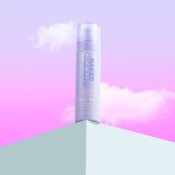 Naked Sundays Hydrating Glow Face Mist Top Up Spray - SPF50+ - 75ml