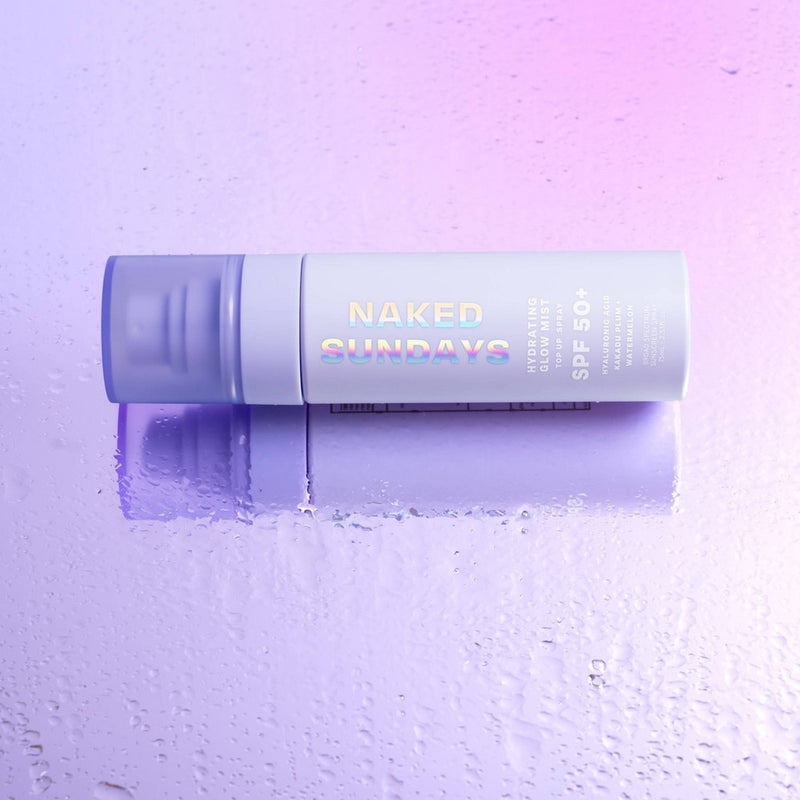 Naked Sundays Hydrating Glow Face Mist Top Up Spray - SPF50+ - 75ml