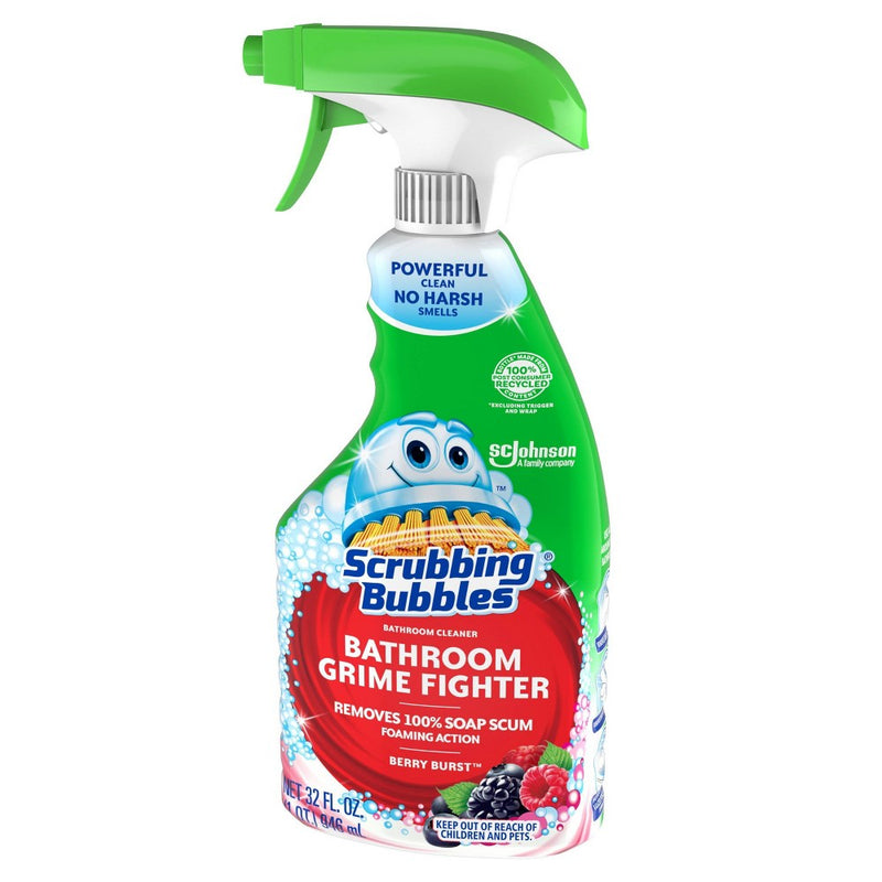 Scrubbing Bubbles Berry Burst Bathroom Grime Fighter - 32 fl oz