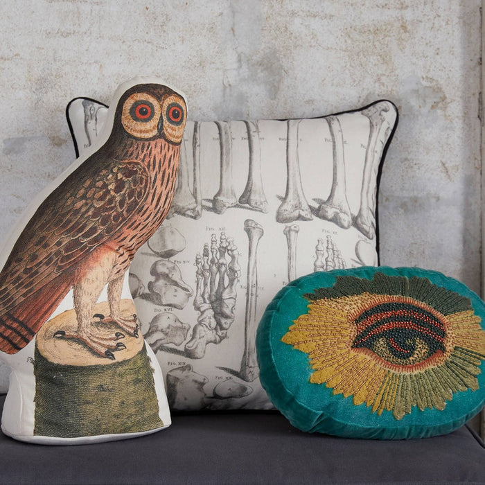 16"x8" Barn Owl Novelty Plush Pillow - John Derian For Target