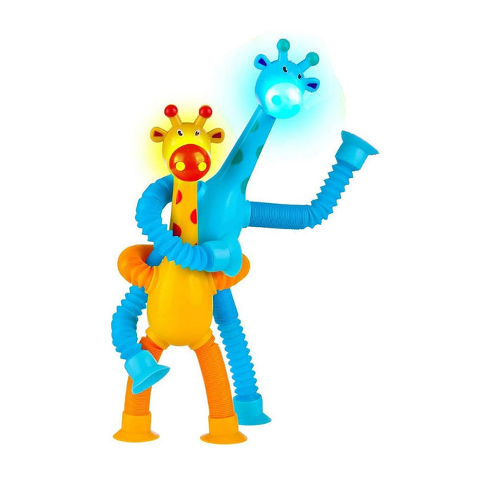 Hoovy Light Up Single Stretchy Giraffe Toy - Assorted colors