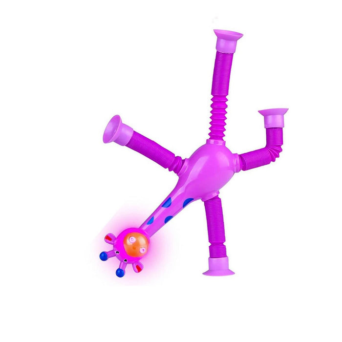 Hoovy Light Up Single Stretchy Giraffe Toy - Assorted colors