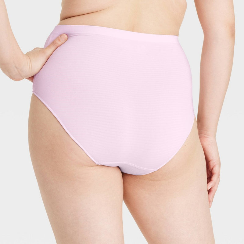 Women's 6pk Seamless Briefs - Auden Assorted Color M