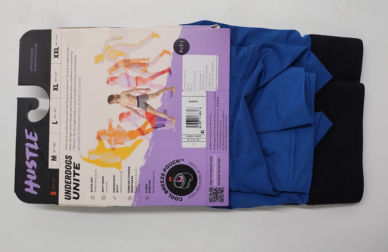 Pair of Thieves Fireflies Print Hustle Boxer Briefs 2pk - Blue S