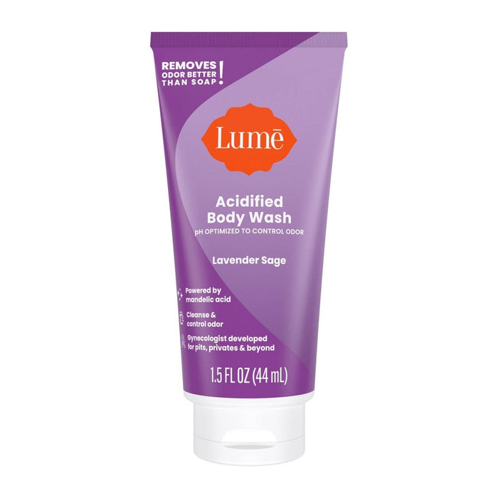 Lume Mini Tube Body Wash - Lavender - 1.5 fl oz