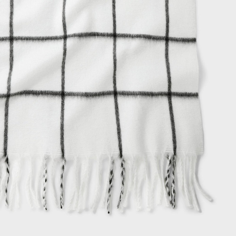 Blanket Tassel Scarf - A New Day Off-White