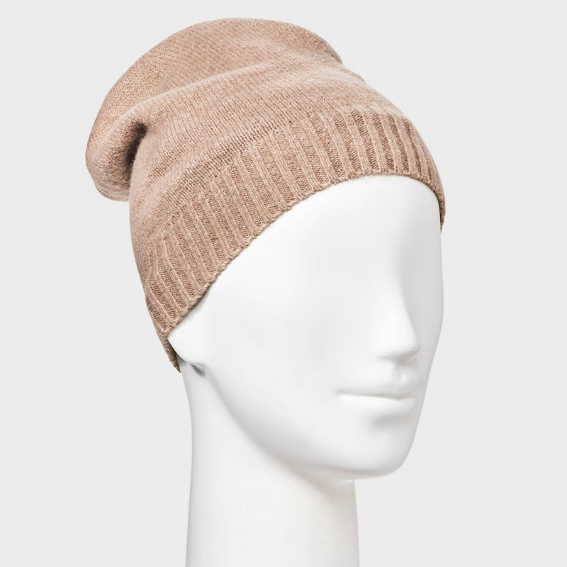 Cashfeel Cuffless Beanie - A New Day Tan