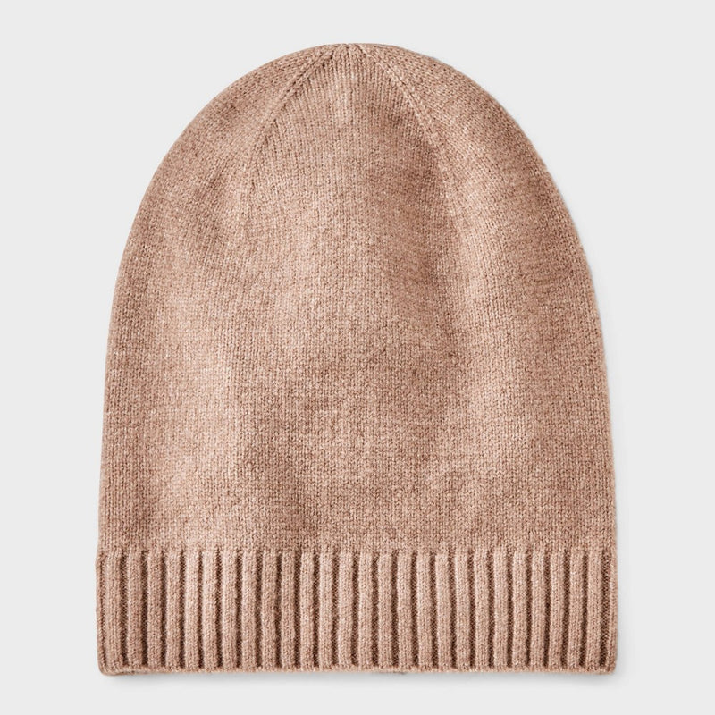 Cashfeel Cuffless Beanie - A New Day Tan