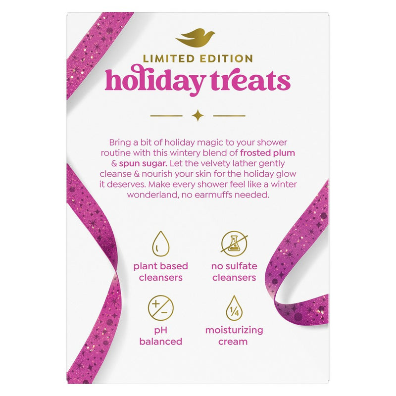 Dove Beauty Limited Edition Holiday Treat Bar Soap - Frosted Plum Berry - 5 oz