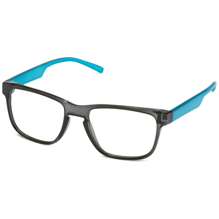 ICU Eyewear Kids Screen Vision Blue Light Filtering Square Glasses - Gray