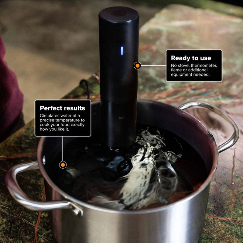 Anova Precision Cooker Mini Sous Vide Immersion Circulator 850W Black