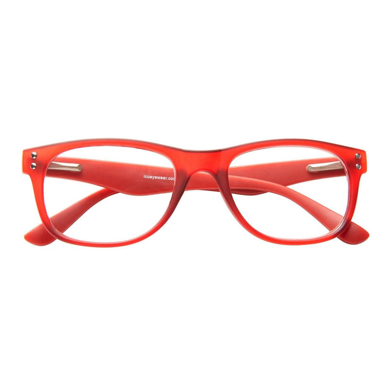 ICU Eyewear Cotati Reading Glasses - Retro Red +1.50