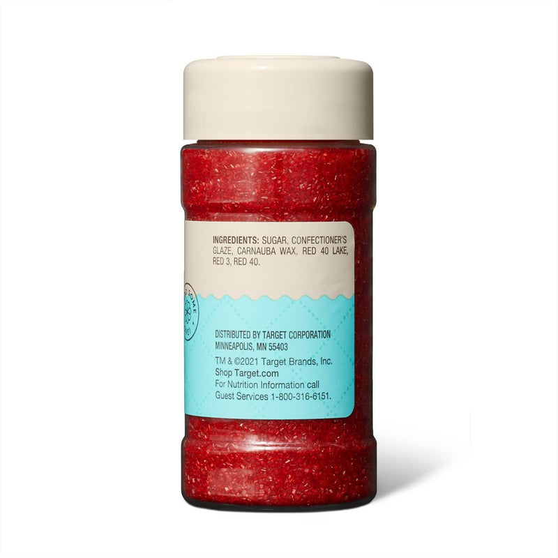 Red Sanding Sugar - 3.7oz - Favorite Day