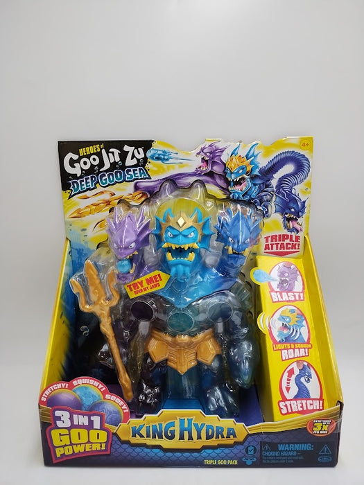 Heros of Goo Jit Zu King Hydra Deep Goo Sea Figure