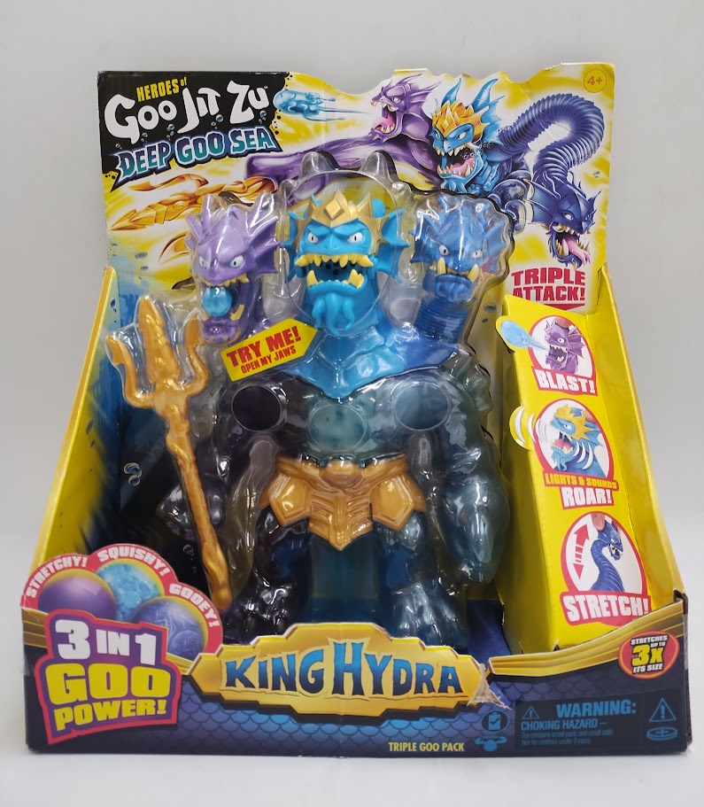 Heros of Goo Jit Zu King Hydra Deep Goo Sea Figure SEE DETAILS