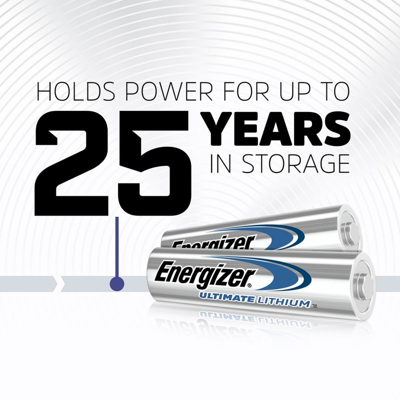 Energizer Ultimate Lithium AA Batteries - 4pk Lithium Battery