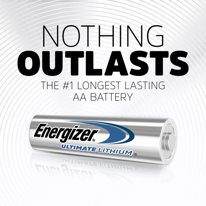 Energizer Ultimate Lithium AA Batteries - 4pk Lithium Battery