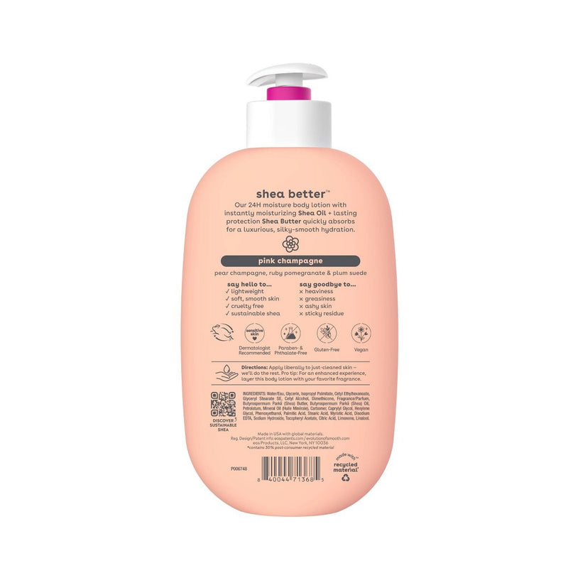 eos Pink Champagne Body Lotion - 16oz