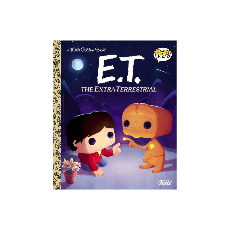 E.T. the Extra-Terrestrial (Funko Pop!) - (Little Golden Book) by Arie Kaplan (Hardcover)