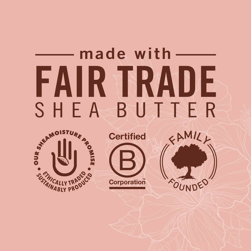 SheaMoisture Coconut and Hibiscus Curl Enhancing Smoothie For Thick Curly Hair - 20oz