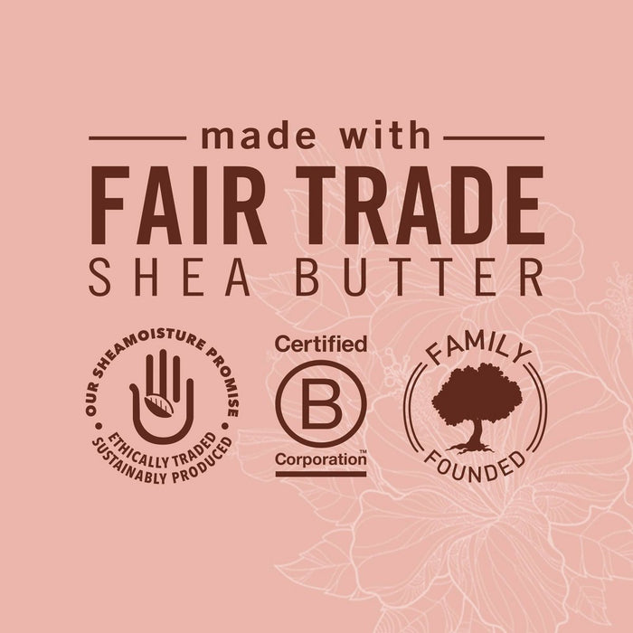SheaMoisture Coconut and Hibiscus Curl Enhancing Smoothie For Thick Curly Hair - 20oz