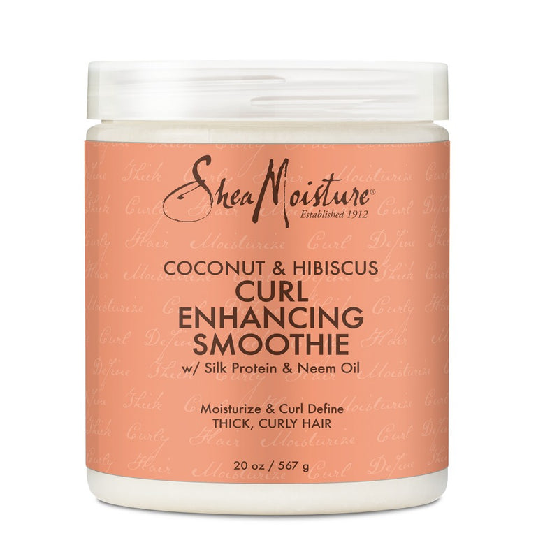 SheaMoisture Coconut and Hibiscus Curl Enhancing Smoothie For Thick Curly Hair - 20oz