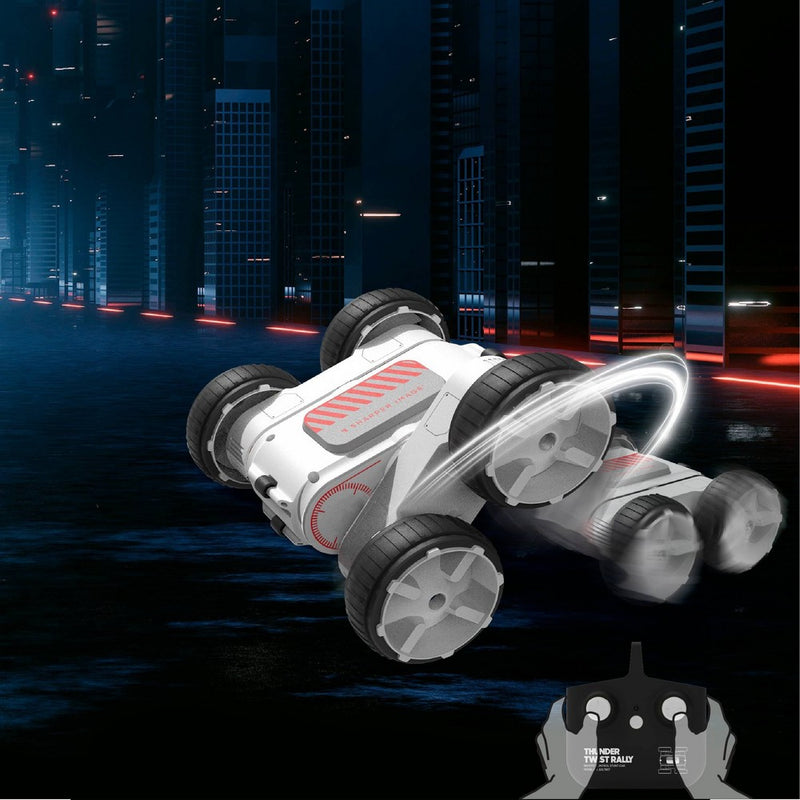 Sharper Image RC Thunder Twist Rally Stunt Car