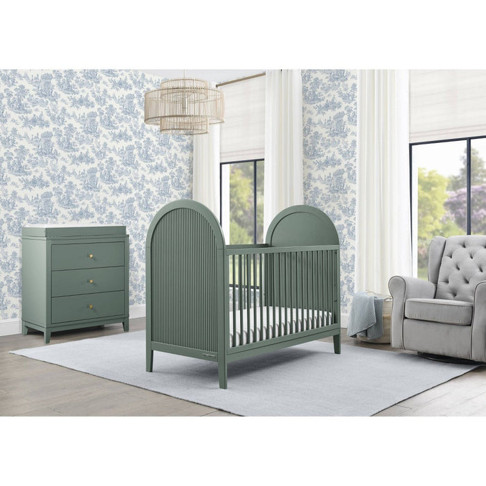 Delta Children Eloise 4-in-1 Convertible Crib - Greenguard Gold Certified - Grassy Glen (LOCAL PICKUP ONLY)