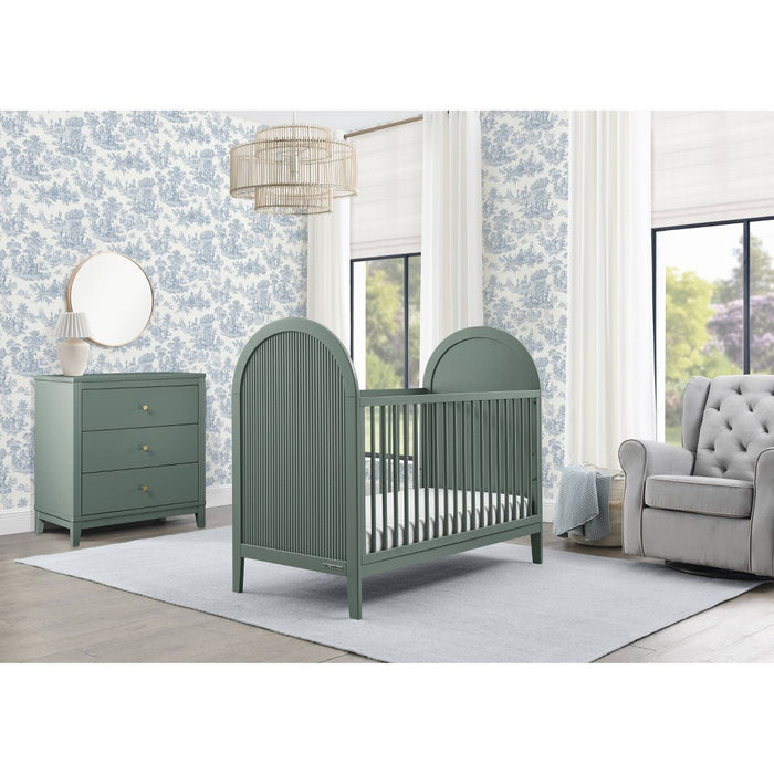 Delta Children Eloise 4-in-1 Convertible Crib - Greenguard Gold Certified - Grassy Glen (LOCAL PICKUP ONLY)