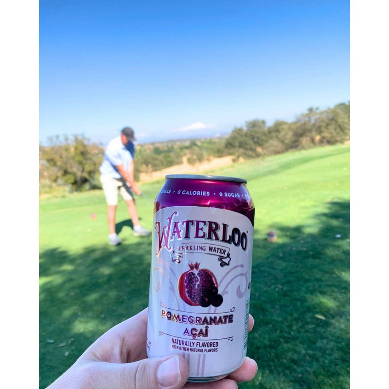 Waterloo Pomegranate Acai Sparkling Water - 8pk/12 fl oz Cans