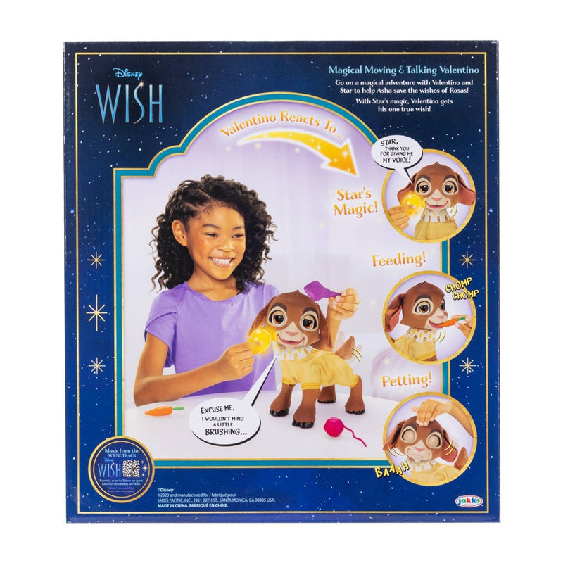 Disney 12'' Wish Magical Moving & Talking Valentino Large Doll