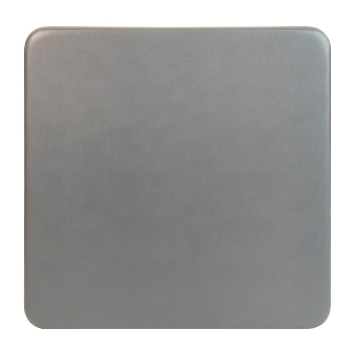 Flash Furniture Gray Folding Card Table - Lightweight Portable Folding Table with Collapsible Legs (LOCAL PICKUP ONLY)