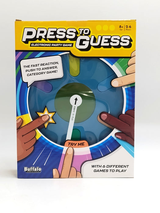 Buffalo Games Press To Guess Game
