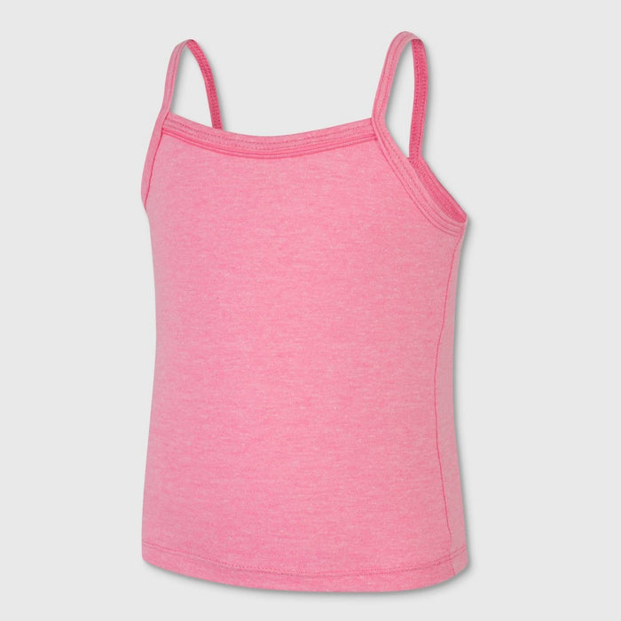 Hanes Toddler Girls' 5pk Camisole - White/Pink/Purple 2T-3T