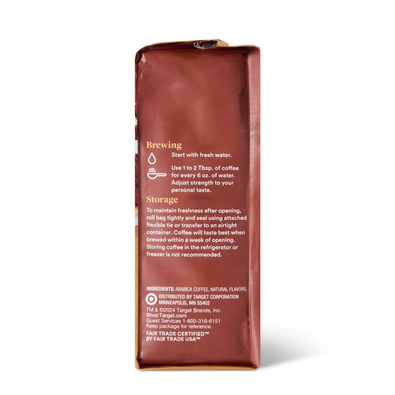 Naturally Flavored Pecan Pie with other natural flavors Light Roast Ground Coffee - 12 oz - Good & Gather