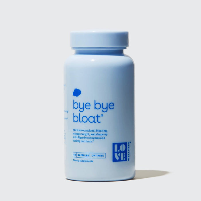 Love Wellness Bye Bye Bloat Dietary Capsules - 60ct