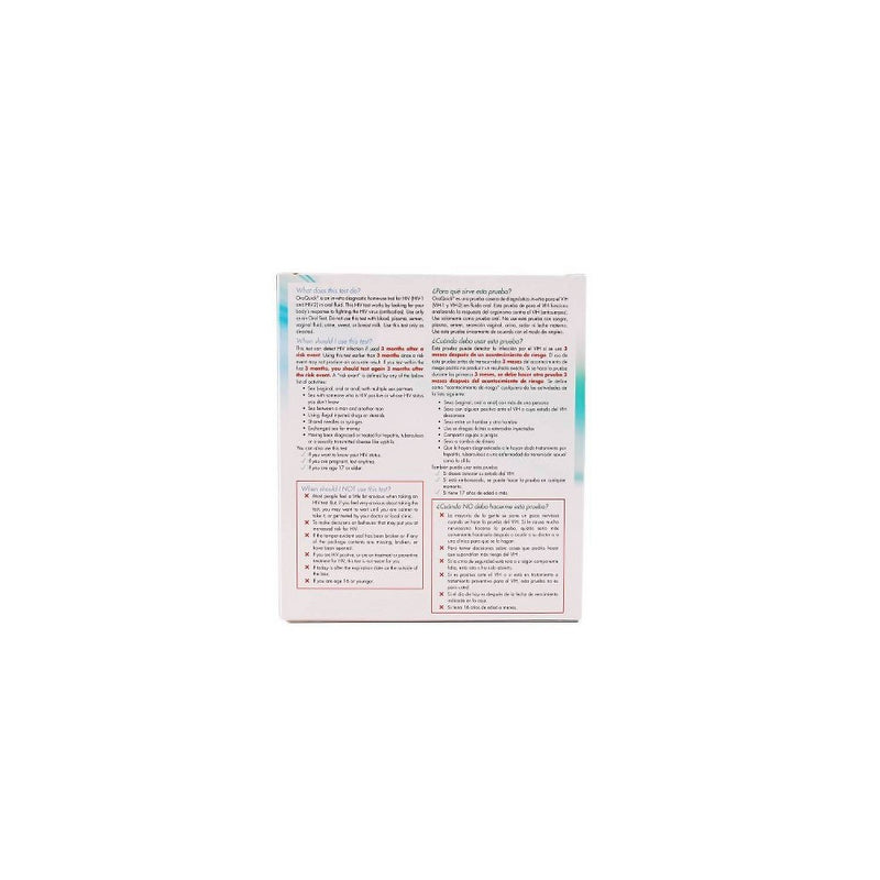 OraQuick In-Home HIV Test Kit - 1ct - EXP: 7/21/2036