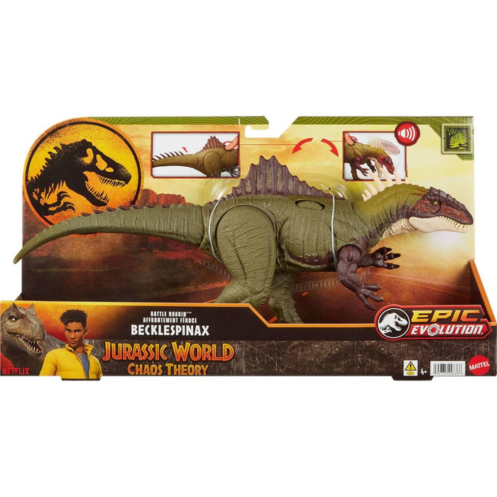 Jurassic World Battle Roarin' Becklespinax Action Figure