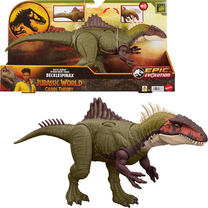 Jurassic World Battle Roarin' Becklespinax Action Figure