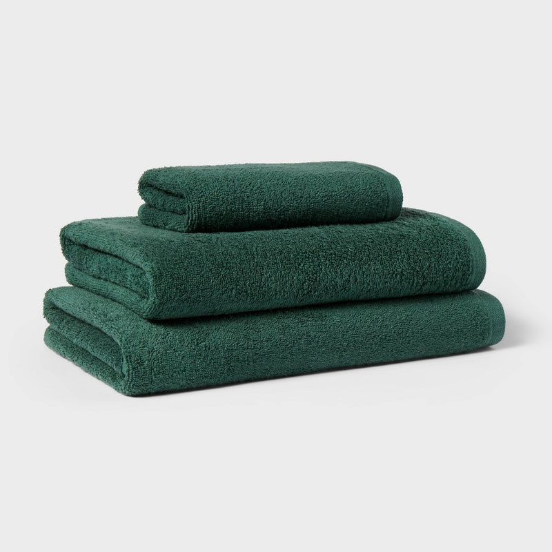 Everyday Hand Towel Dark Green - Room Essentials