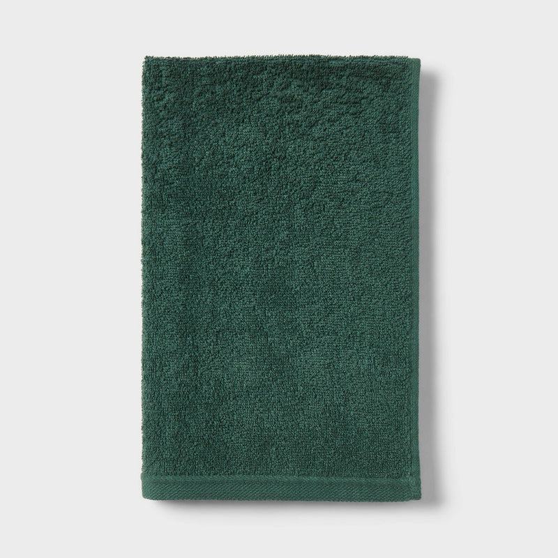 Everyday Hand Towel Dark Green - Room Essentials