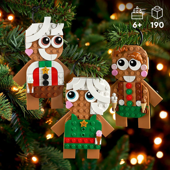 LEGO Gingerbread Ornaments Building Toy 40642