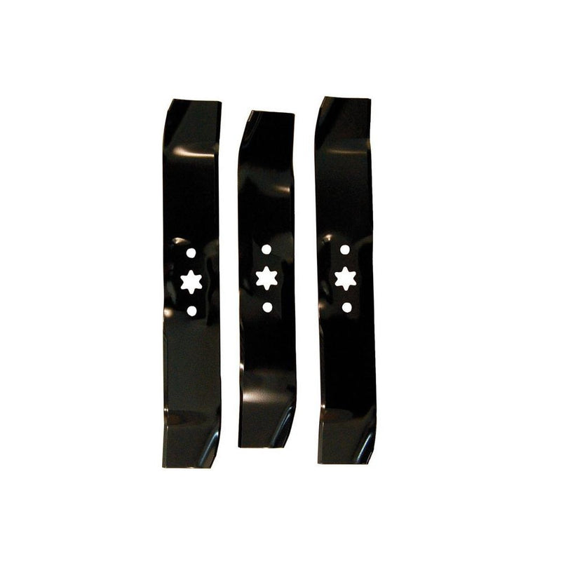 MTD Genuine Parts Side-Discharge 46 in. 3-in-1 Mower Blade Set For Riding Mowers 3 pk