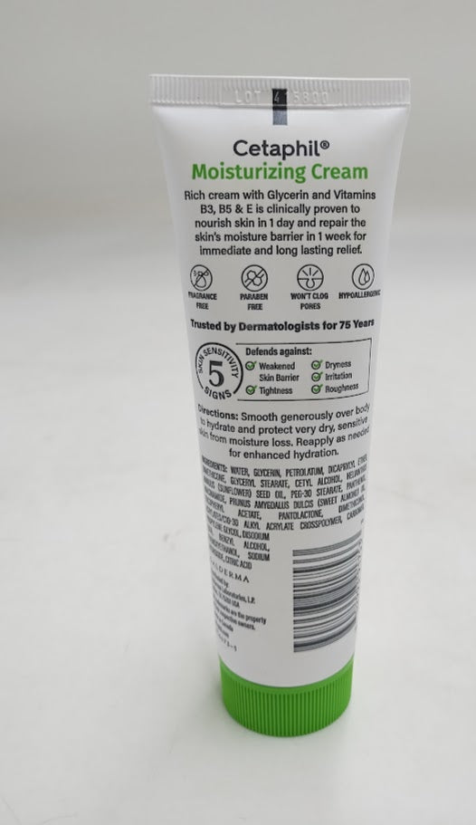 Cetaphil Moisturizing Cream - 3oz
