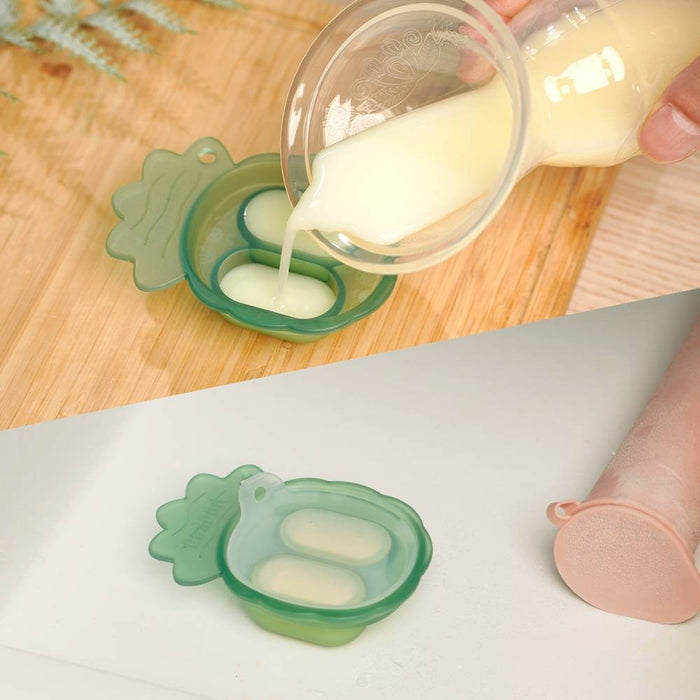 haakaa Silicone Freeze-N-Feed Mini Combo - Green